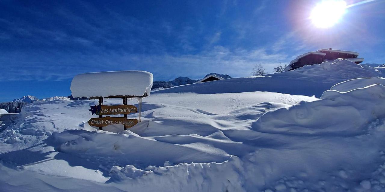 Gite Les Lanfiannes Thorens-Glières Kültér fotó